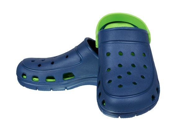 crocs healthcare shoes free